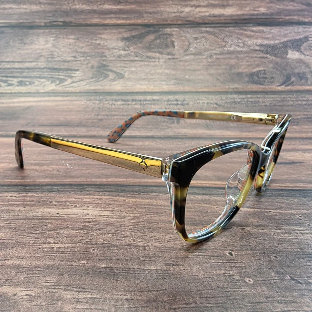 Kate Spade Jodiann 2NL Tortoise Gold Cat Eye Eyeglasses 50-15-135